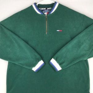 Vintage Tommy Hilfiger 1/4 zip pullover fleece
